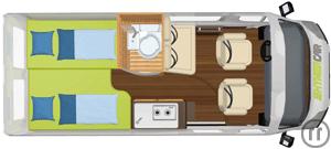 Wohnmobil Hymer Yosemite m. Aufstd.
