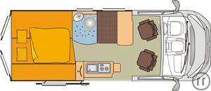 2-Wohnmobil Carado V 132 ED15
