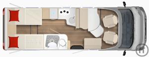 2-Wohnmobil Carado T 449