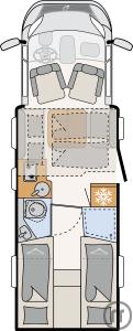 2-Reisemobil Hymer Exsis-i 580