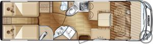 Reisemobil  Lyseo TD 690 G <3,5t / 4P