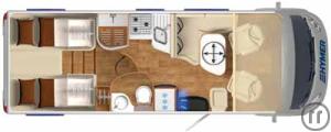 2-Wohnmobil Hymer Tramp S 680 <3,5t / 2P