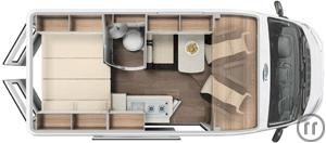 Reisemobil Carado CV 540