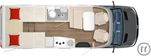 Wohnmobil Lyseo M 660 >3,5t / 4P