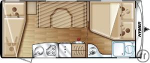 Wohnmobil Hymer Free 602 m. Aufstd.