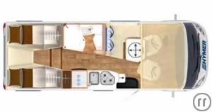 4-Reisemobil Hymer Grand Canyon m. Aufstd.