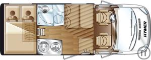 5-Wohnmobil Hymer BMC-T 680 >3,5t / 4P