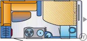 Wohnmobil Hymer Grand Canyon m. Aufstd.