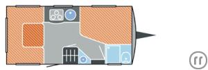 Wohnmobil Trend T 6717 EB / 2P