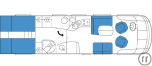 2-Reisemobil Hymer Tramp S 585 <3,5t / 2P