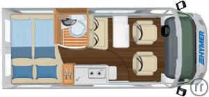 Wohnmobil Hymer Ayers Rock m. Aufstd.
