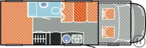 2-Wohnmobil Hymer ERIBA Car 600