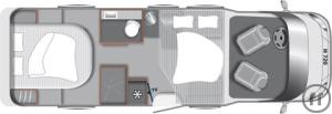 4-Wohnmobil Hymer BMC-T 680 >3,5t / 4P