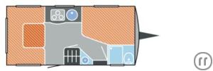 2-Wohnmobil  T 7400 SB / 2P