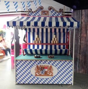 3-Bayrischer - Marktstand ~ Oktoberfest ~ Buffet Stand ~ Verkaufsstand ~ Nostalgiestand