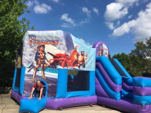Hüpfburg "Pirat" 5x6m mit Rutsche
