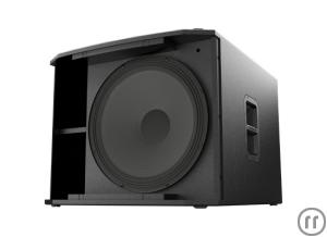 2-EV ETX-18SP Aktiv-Subwoofer, schwarz,18'', 1800W, DSP, Aufnahme: M20, inkl. 4x Blue Wheel