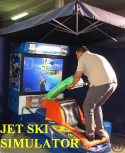 6-Jet Ski Simulator, Wave Runner Simulator, Wasserski Simulator, Sommerfest, Beach Party, Firmenfest