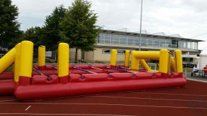 4-Human Footballtable / Riesenkicker / XXL Fußball / Human Soccer / Menschenkicker