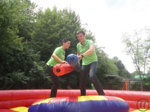 2-Gladiator Game & Sumo Ringen im Paket - Kindergeburtstag - Sumo Wrestling - Gladiatoren Sumo ...