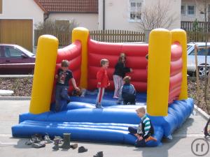 3-Hüpfburg & Kinderspiel im Paket - Kindergeburtstag - Kinderprogramm - Pfarrfest - Verein...