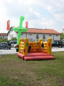 2-Hüpfburg & Kinderspiel im Paket - Kindergeburtstag - Kinderprogramm - Pfarrfest - Verein...