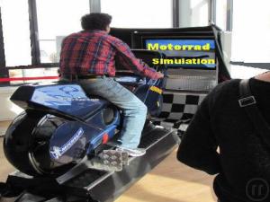 4-Fahrsimulator Motorrad - Bikesimulator - Bike Simulator, Rennmotorrad Simulation, Moto GP Simulator