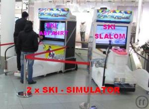 5-Skisimulator, Alpinski Simulator, Wintersport Simulator, Weihnachtsfeier, Skisport Simulator, Skisim