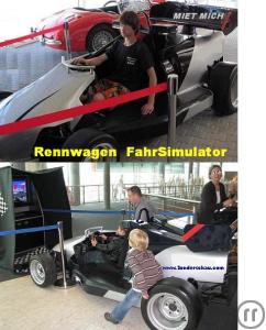 6-PAKET Motorrad Simulator + Rennwagen Fahrsimulator - F1 Simulator - Doppel Rennsimulation - Mieten