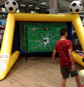  Fußball-Party - Torwand XXL mit Geschwindigkeitsmessung