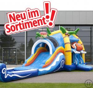 1-Hüpfburg Nemo mit Rutsche