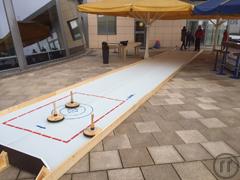 Eisstock Curlingbahn