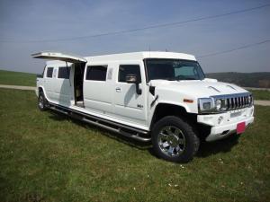 EINMALIGE V.I.P Hummer 2- Stretchlimousine mit absenkbarer Seitenscheibe.!!