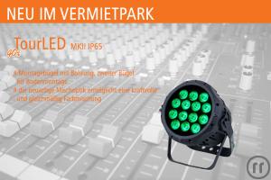 Tour LED Spot - Lichttechnik mieten
