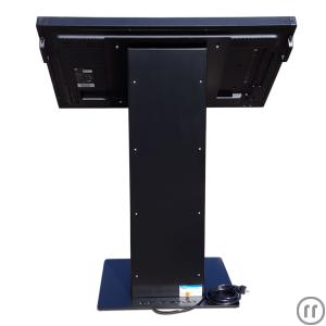 3-Kiosksystem DWS43 Pult Version mit Multitouch Display 43 Zoll