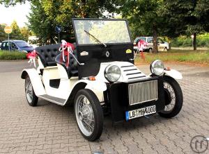 1-Renault Oldtimer für die perfekte Hochzeit - 1909 Baujahr - 4 Stunden nur 299 Euro