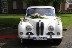 3-Oldtimer BMW 502 V8 Barockengel, Hochzeitsauto, Hochzeitsfahrt im Oldtimer genießen, tolle ...