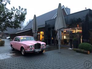 Pink Rolls-Roye Silver Shadow - Hochzeitsauto - Filmauto - Werbefahrzeug
