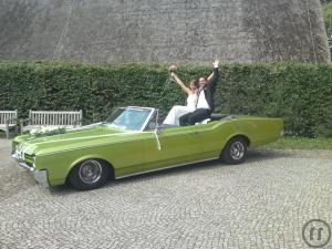 3-Hochzeitsauto, Brautauto, Oldtimer für Hochzeit, Heiraten, Ehe, Cabrio, V8, Ami