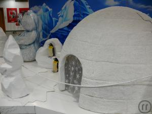 3-Iglu, Winterdekoration, Winter