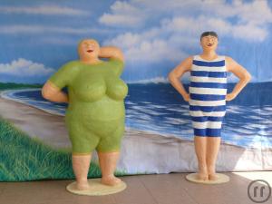 Badefiguren 1900,2,5m, Sommer, Strand, Sommerdekoration