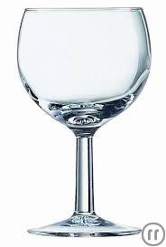 1-Weinglas, Weinkelch, Ballonglas, Dessertglas, Wasserglas

0,25l
