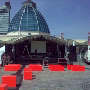 5-Rundbogenbühne Bühnendach für Stadtfeste und Festival 8x6 Arc Roof