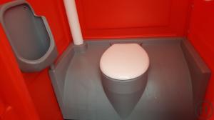 2-Toilettenkabine mit Tank