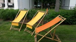 3-Liegestühle , Sonnenstühle, Deckchair