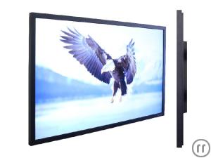 2-70" Display Monitor Fernseher Full HD mit Bodenstativ 2m Höhe