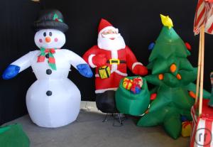 INKL.VERSAND aufblasbarer Weihnachtsmann, Schneemann oder Tannenbaum inkl.Versand,Rückholung u.MwSt. INKL.VERSAND aufblasbarer Weihnachtsmann, Schneemann oder Tannenbaum inkl.Versand,Rückholung u.MwSt.