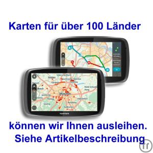 2-Mieten leihen TomTom Navi GO 5100 USA Kanada Australien Neuseeland Südafrika VAE und andere ...