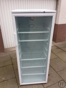2-Glastüren - Kühlschrank 1,50 mtr. hoch für Getränke u.ä., Anlieferung m&...