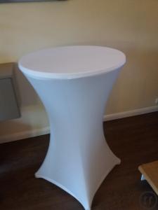 2-Stehtischhusse Ø 70 cm weiss, gelb, cremefarben oder grau